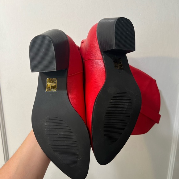 Women’s red western boot - Picture 5 of 5